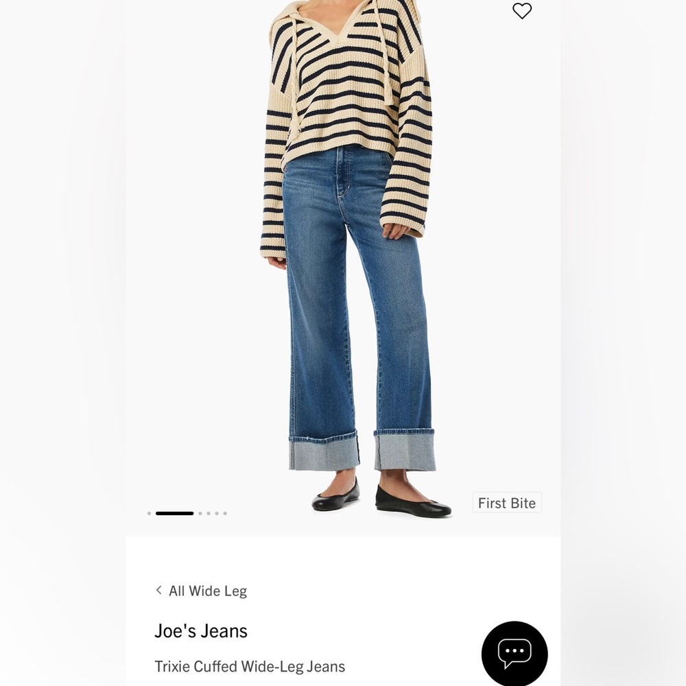 First Bite Women's Blue Jeans